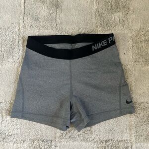 Nike Pro Women's Athletic Gray Shorts